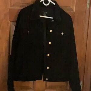 Calvin Klein Jeans Black corduroy Jean Jacket